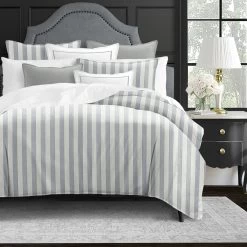 6ix Tailors Fine Linens Wave Runner Gray Coverlet Set -Fashion Bedding Store 062d35045ed247bfb6e55046a9363489