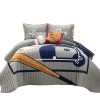 Baseball Game Reversible Oversized Kids Quilt 4Pc Set -Fashion Bedding Store 064c9a26649b4c4fab1193b025e9b149