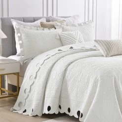 MarCielo 100% Cotton Oversized Bedspread Quilt Set Embroidery TW 9 MarCielo 100% Cotton Oversized Bedspread Quilt Set Embroidery TW -Fashion Bedding Store 097b4a2ba32f4c8f8e033f8ecd33f412