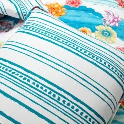 Southwest Vibrant Cactus Reversible Oversized Quilt 3Pc Set -Fashion Bedding Store 174df8c513914c77ae57cc15b230037d