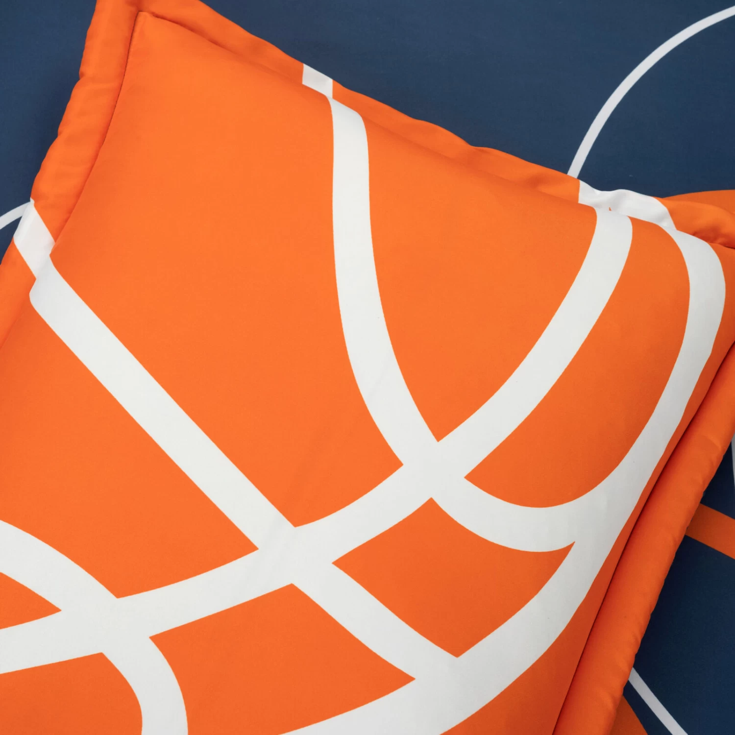 Basketball Game Reversible Oversized Comforter 5-Pc Set 8 Basketball Game Reversible Oversized Comforter 5-Pc Set - Image 6