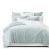 6ix Tailors Fine Linens Crown Stripe Glacier Comforter Set