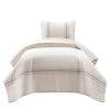 Farmhouse Stripe Reversible Cotton Quilt 3Pc Set -Fashion Bedding Store 27f7e86ef69442babb02abcc26c0354f