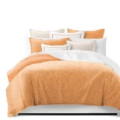 6ix Tailors Fine Linens Sabrina Tangerine Coverlet Set