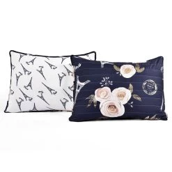 Vintage Paris Rose Butterfly Script Quilt 4Pc Set -Fashion Bedding Store 33c3bfb9ab364717baf7b1c3fb0521b6