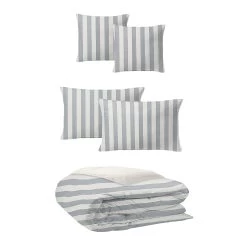 6ix Tailors Fine Linens Wave Runner Gray Coverlet Set -Fashion Bedding Store 3e1aef2f472f4608a33ec335444ee420