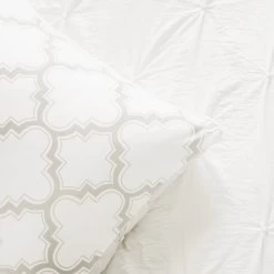 Ravello Pintuck Caroline Geo Comforter 7-Pc Set -Fashion Bedding Store 4125242c59344f43bbca61a1202492dc