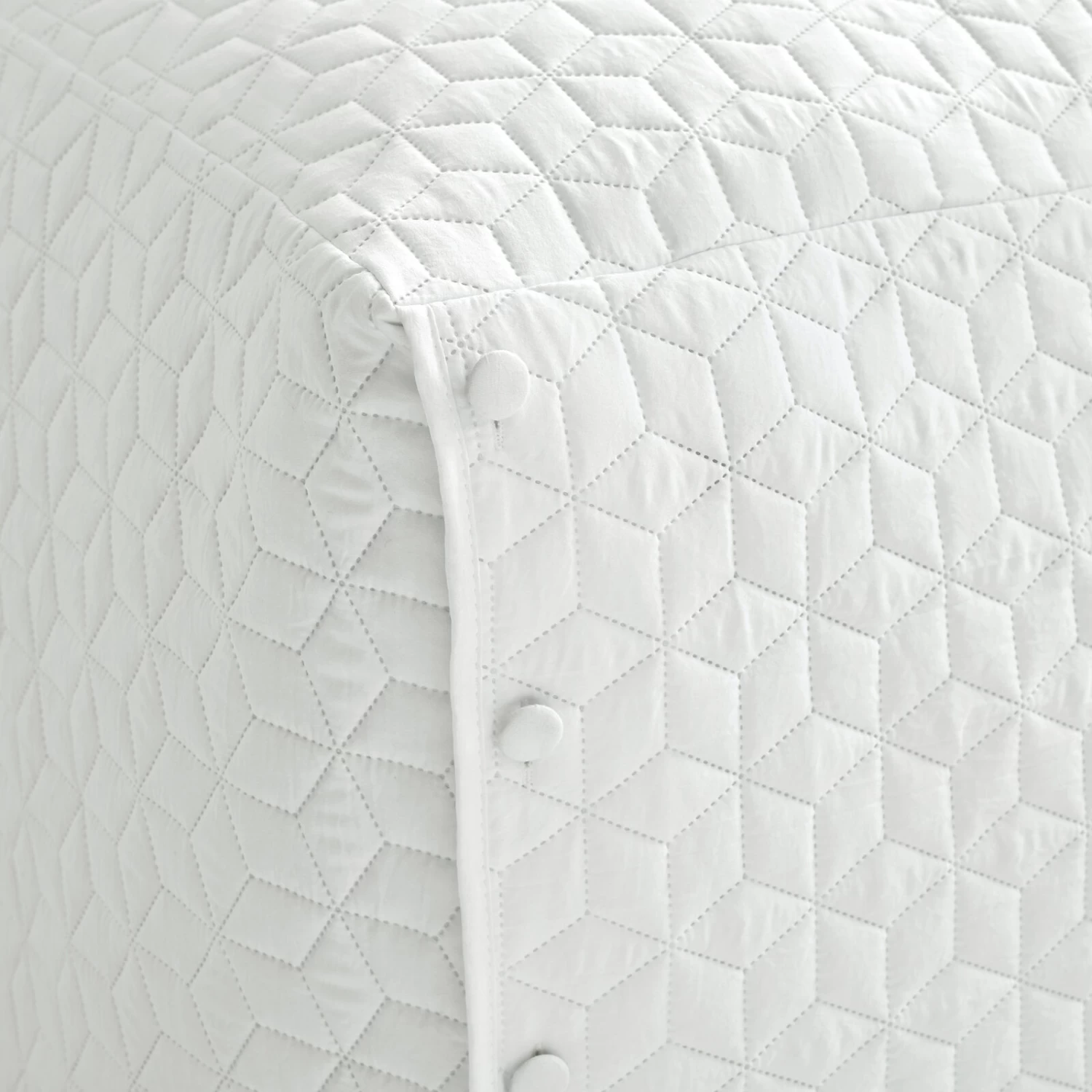 French Country Geo Ruffle Skirt Bedspread 3Pc Set 7 French Country Geo Ruffle Skirt Bedspread 3Pc Set - Image 5