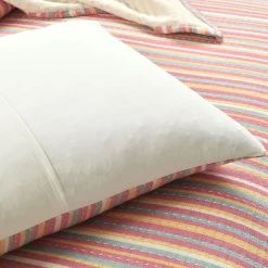 Tracy Stripe Pick Stitch Kantha Yarn Dyed Cotton Woven Quilt/Coverlet 3Pc Set -Fashion Bedding Store 4e1ba2a3beb64c1594a8346831f9c416