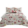 Make A Wish Fire Truck Quilt 4Pc Set 2 Make A Wish Fire Truck Quilt 4Pc Set -Fashion Bedding Store 589647e0546d4198a93e4a8f4e45f2d9