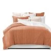6ix Tailors Fine Linens Skipper Tangerine Comforter Set
