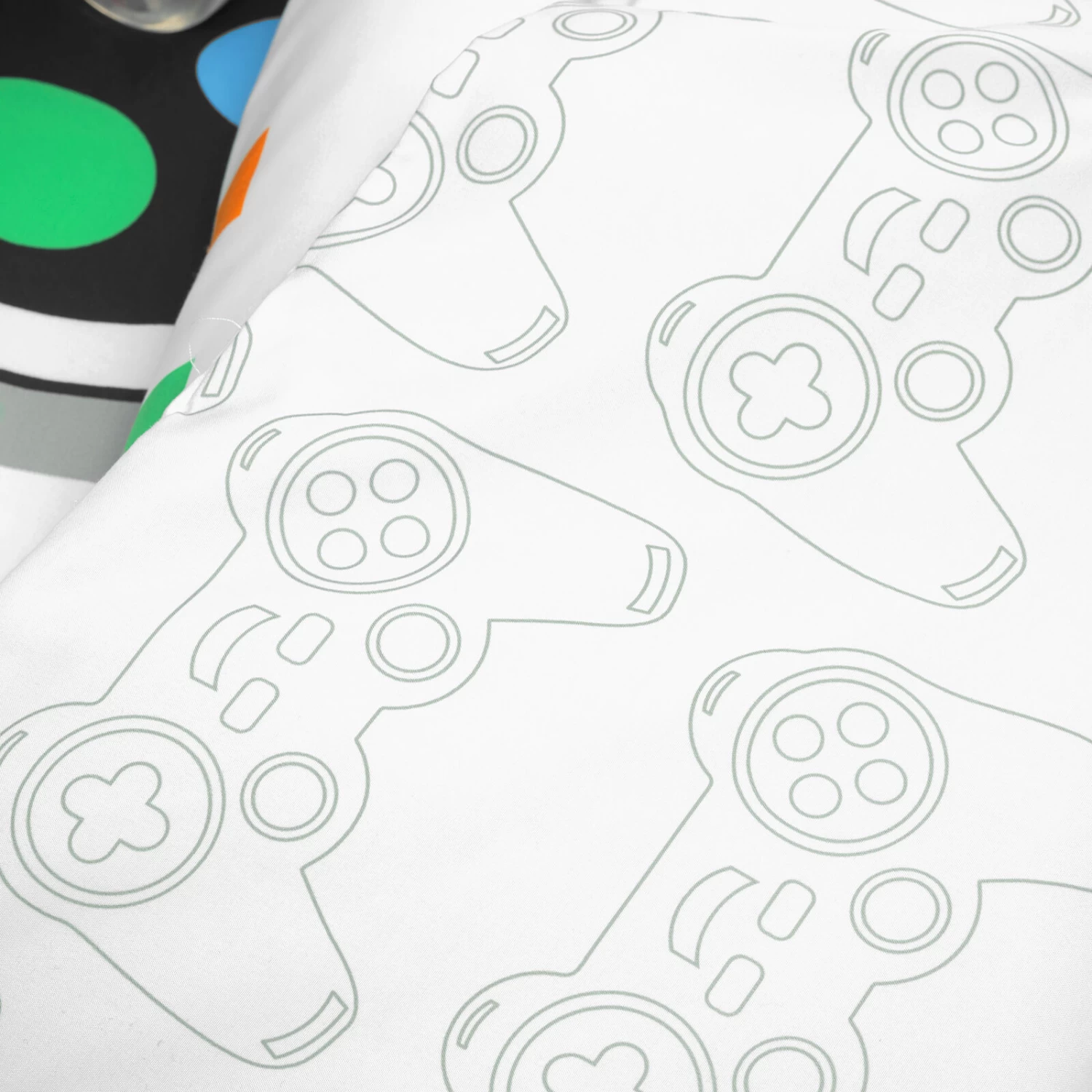 Video Games Reversible Oversized Comforter 5-Pc Set 7 Video Games Reversible Oversized Comforter 5-Pc Set - Image 5