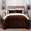Chic Home Enzo Pinch Pleated Ruffled & Pin Tuck Sherpa Lined BedBag Comforter Set King 3 Piece 2 Chic Home Enzo Pinch Pleated Ruffled & Pin Tuck Sherpa Lined BedBag Comforter Set King 3 Piece -Fashion Bedding Store 79713d39c7f440ed892b8ff60461e7da