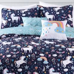 Unicorn Heart Quilt 5Pc Set 11 Unicorn Heart Quilt 5Pc Set -Fashion Bedding Store 9bb04c744c8545e393ad8c9c7745c329