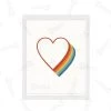 Retro Heart Artwork Download 1 Retro Heart Artwork Download -Fashion Bedding Store Beddy sArtworkPreview Main 5