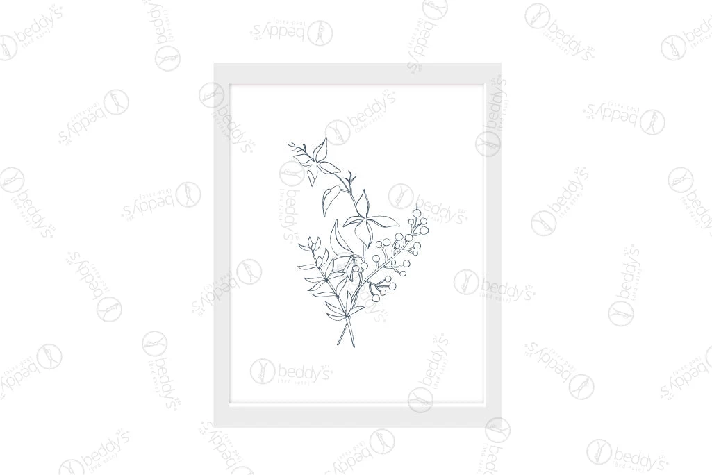 Navy Farmhouse Floral Artwork Download 3 Navy Farmhouse Floral Artwork Download