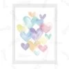Watercolor Hearts Digital Artwork Download 2 Watercolor Hearts Digital Artwork Download -Fashion Bedding Store Beddy sArtworkPreview WatercolorHearts Main