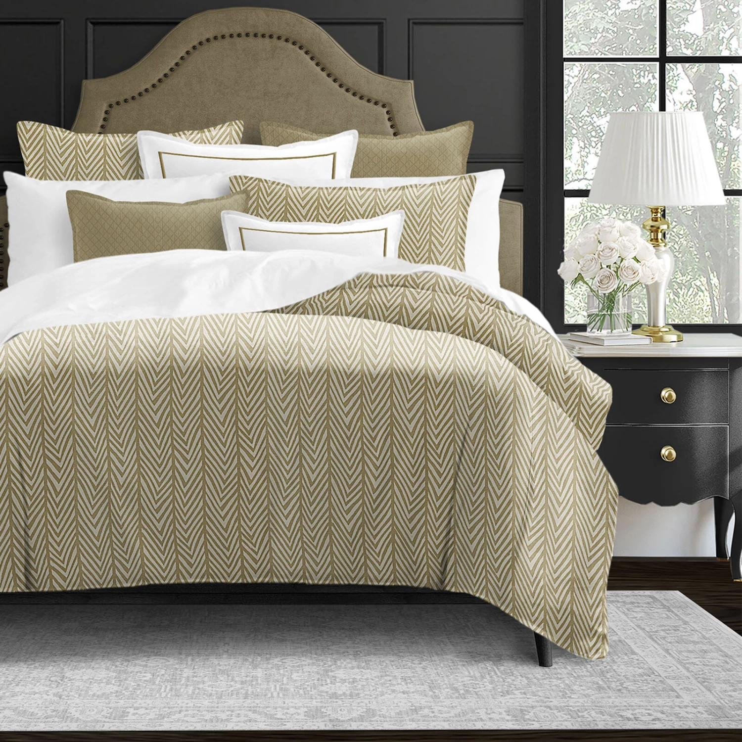 6ix Tailors Fine Linens Jubilee Hemp Comforter Set 5 6ix Tailors Fine Linens Jubilee Hemp Comforter Set - Image 3