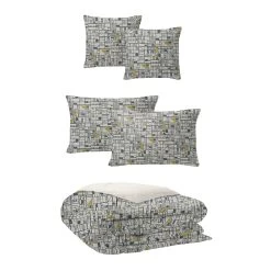6ix Tailors Fine Linens Wrigley Pyrite Coverlet Set -Fashion Bedding Store a48fd702f2c84f5eae6f221f1c9d68a9