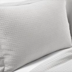Haniya Solid Waffle Woven Cotton Textured Comforter 3-Pc Set 13 Haniya Solid Waffle Woven Cotton Textured Comforter 3-Pc Set -Fashion Bedding Store a515de1f2860410a87709d2fcf9311e8