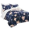 Vintage Paris Rose Butterfly Script Comforter 7-Pc Set -Fashion Bedding Store a86f39f5c68244b7bddb3a6a7d8ae6c2