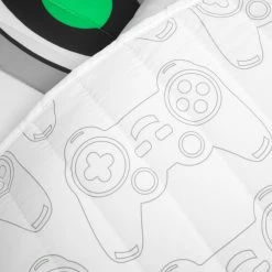 Video Games Reversible Oversized Quilt 4Pc Set 16 Video Games Reversible Oversized Quilt 4Pc Set -Fashion Bedding Store ac6092f7c6264503b5bcd0003e006936