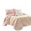 Watercolor Rose Paris Glitter Reversible Quilt 5Pc Set -Fashion Bedding Store af6332c074694bc58fd8315fffe4a83a