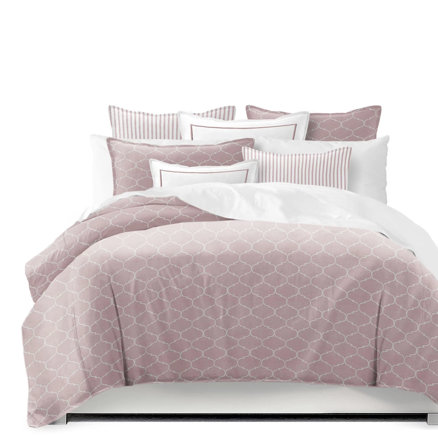 6ix Tailors Fine Linens Gazebo Ballet Pink Coverlet Set 3 6ix Tailors Fine Linens Gazebo Ballet Pink Coverlet Set