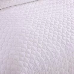 MarCielo White Cotton Quilt Set Bedspread Coverlet B34 -Fashion Bedding Store b91edcbfa0ed44909b4d29ba30cd4849