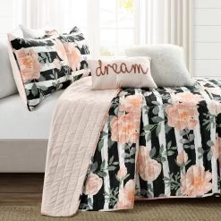 Amara Watercolor Rose Quilt 5Pc Set -Fashion Bedding Store c0ad8d5aac4a4df9afa29b2ee705efad