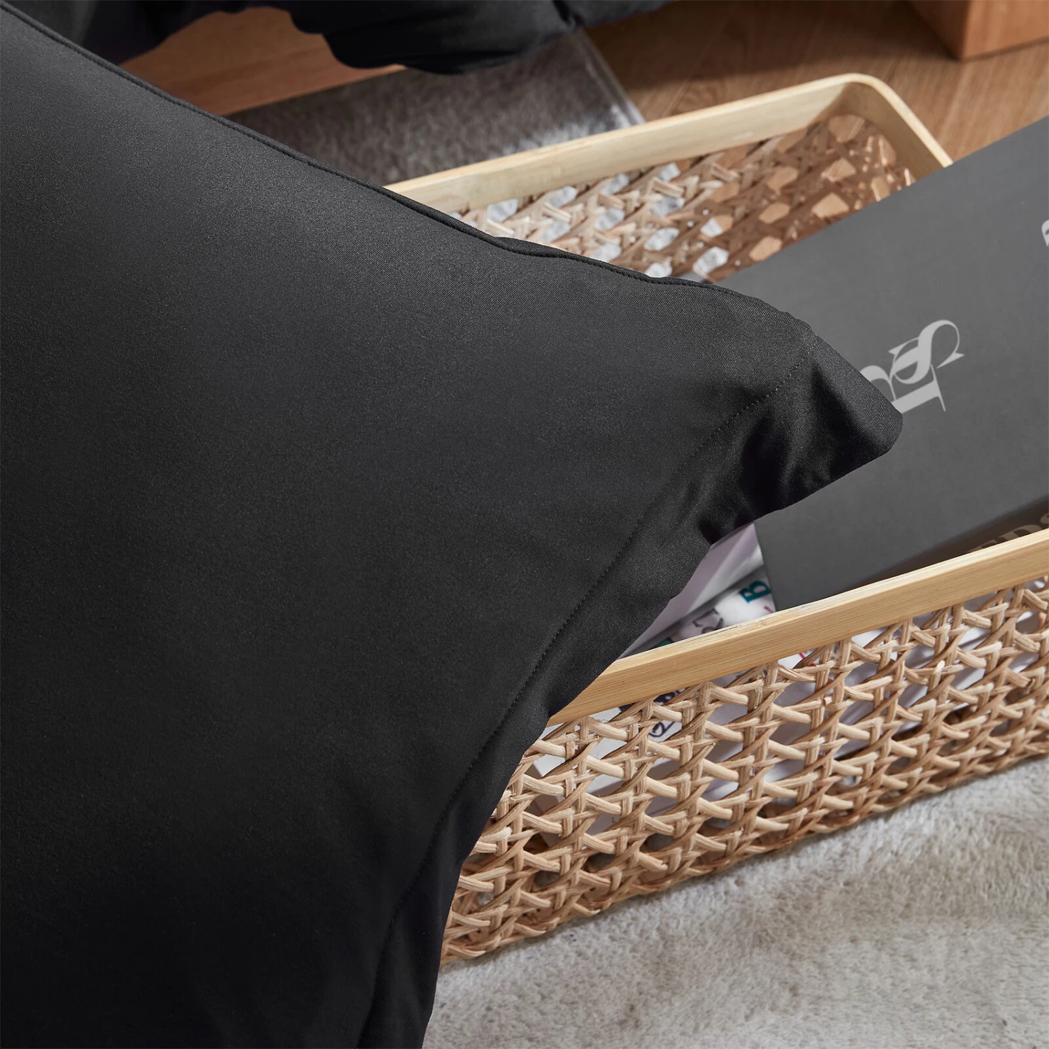 Better Than Butter - Coma Inducer® Oversized Comforter Set - Black 6 Better Than Butter - Coma Inducer® Oversized Comforter Set - Black - Image 4