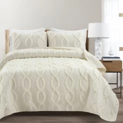 Avon Textured Ruffle Quilt 3Pc Set 10 Avon Textured Ruffle Quilt 3Pc Set -Fashion Bedding Store d202d8b9c6084784aaaa82b291ec2aa6