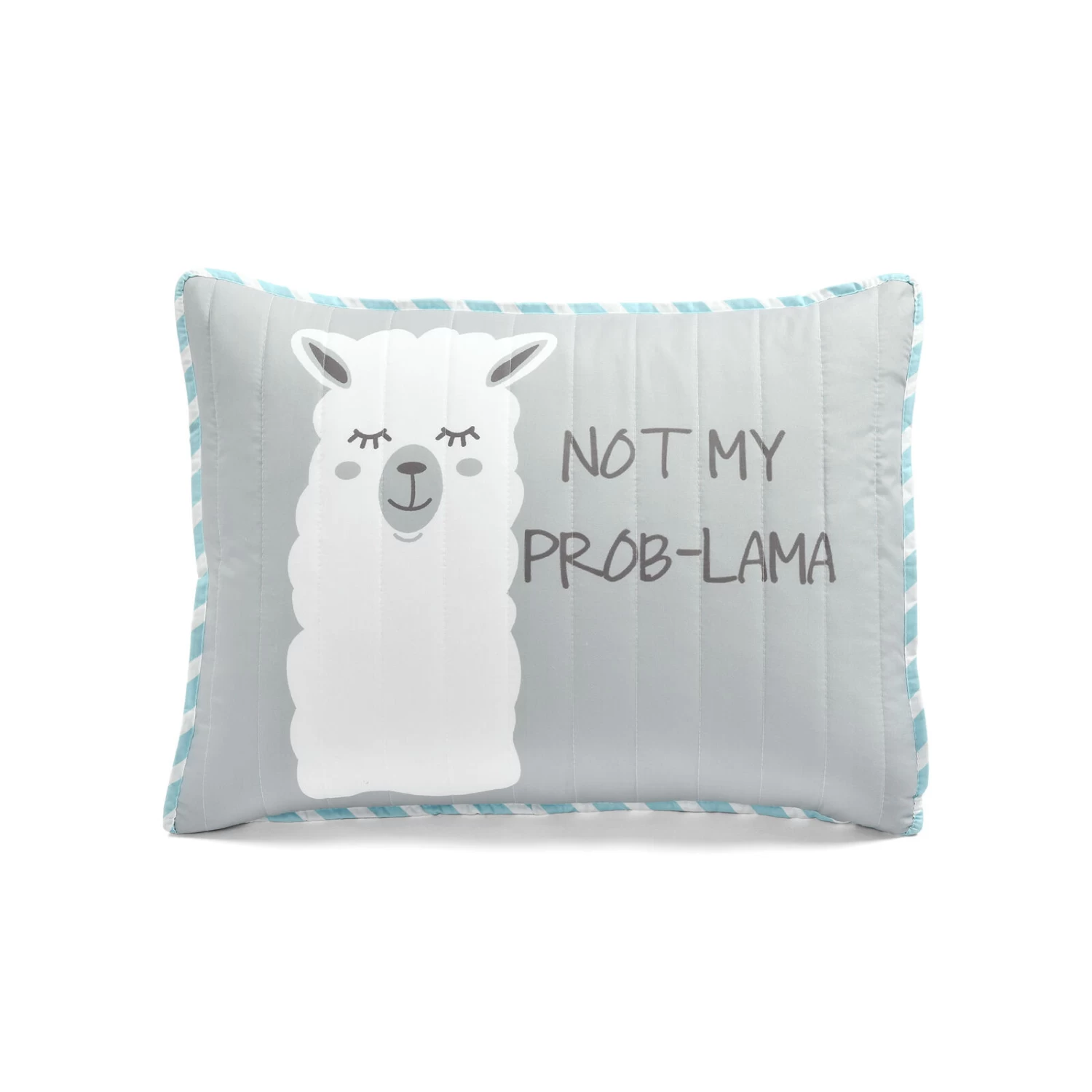 Cool As Llama Reversible Quilt 4Pc Set 9 Cool As Llama Reversible Quilt 4Pc Set - Image 7