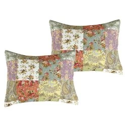 Legacy Decor 3 PCS Paisley Stitched Pinsonic Reversible Lightweight All Season Bedspread Quilt Coverlet Oversize, Queen Size -Fashion Bedding Store dd54a0615a84456aaaa2f8db9c2bc321