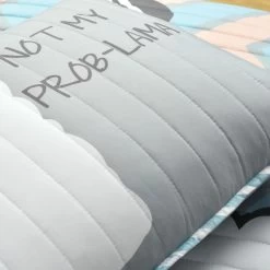 Cool As Llama Reversible Quilt 4Pc Set 16 Cool As Llama Reversible Quilt 4Pc Set -Fashion Bedding Store ddf771984efd4835974792143df2c0ed