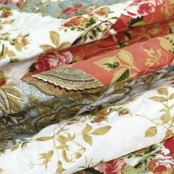 Legacy Decor 3 PCS Paisley Stitched Pinsonic Reversible Lightweight All Season Bedspread Quilt Coverlet Oversize, Queen Size -Fashion Bedding Store e0334d756b834934950716ce28ded966
