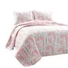 Make A Wish Inspirational Unicorn Reversible Oversized Quilt 2Pc Set