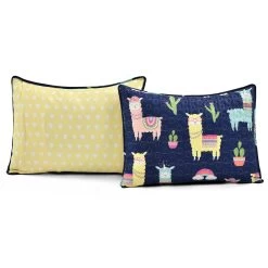 Make A Wish Southwest Llama Cactus Quilt 3Pc Set -Fashion Bedding Store e3b6be06afd8456db6a7028b8fd07ec0