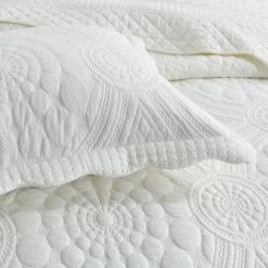 MarCielo 100% Cotton Oversized Bedspread Quilt Set Embroidery TF -Fashion Bedding Store e742e4fdf852478c863cd13fad3f19e4