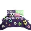 Girls Soccer Kick Quilt 5Pc Set -Fashion Bedding Store f710926bffca4ecdbcf67e7abb06ef0c