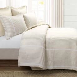 Farmhouse Drew Stripe Silver-Infused Antimicrobial Comforter 5-Pc Set 12 Farmhouse Drew Stripe Silver-Infused Antimicrobial Comforter 5-Pc Set -Fashion Bedding Store f7adf57e908d4b43b28aa9050c8acbbb