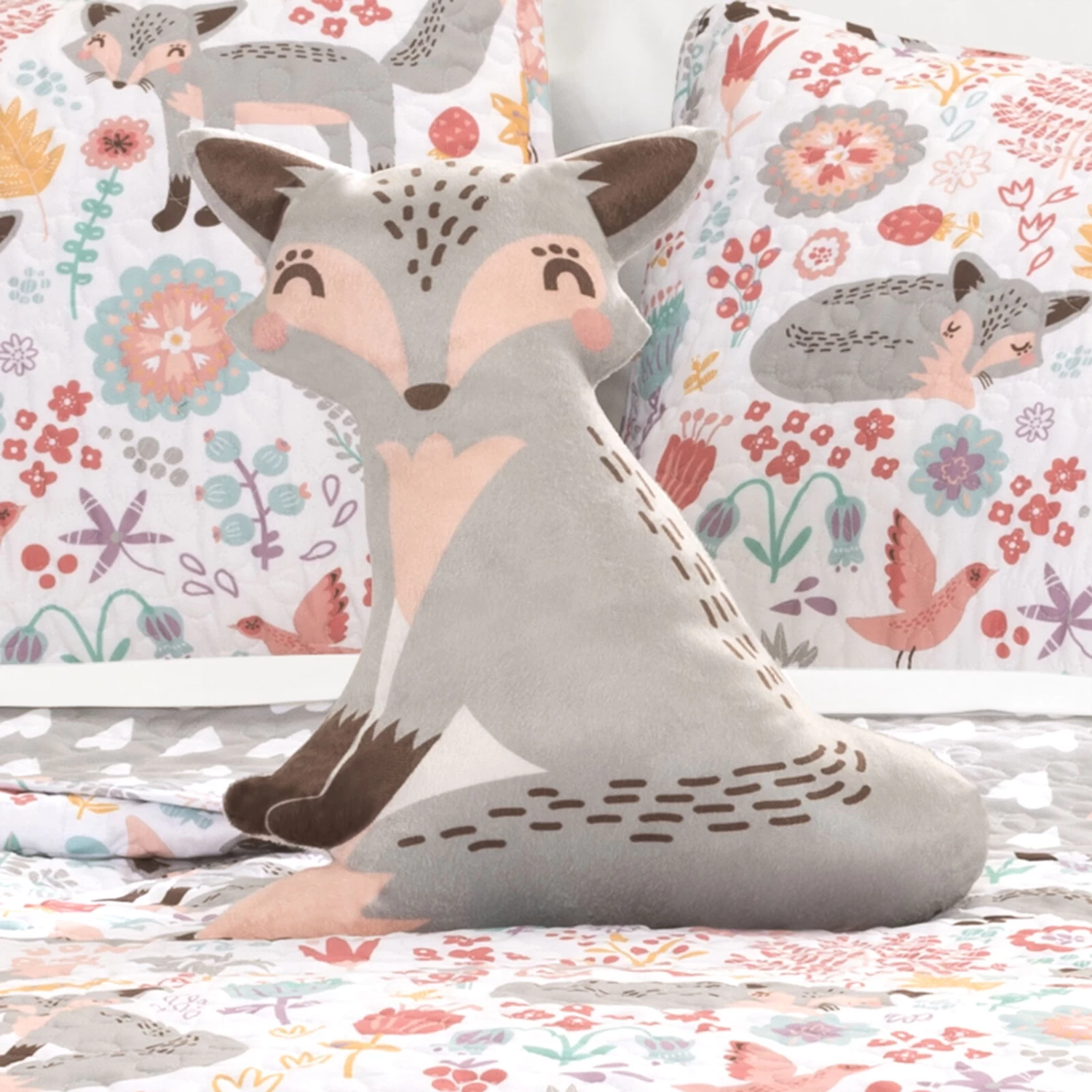 Pixie Fox Quilt 3Pc Set 5 Pixie Fox Quilt 3Pc Set - Image 3