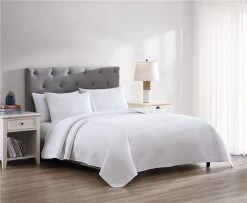 Aspen 3 Piece Queen Quilt Set White 11 Aspen 3 Piece Queen Quilt Set White -Fashion Bedding Store ffd117b95f51450aa2f1ca2c3af2ec2f 1